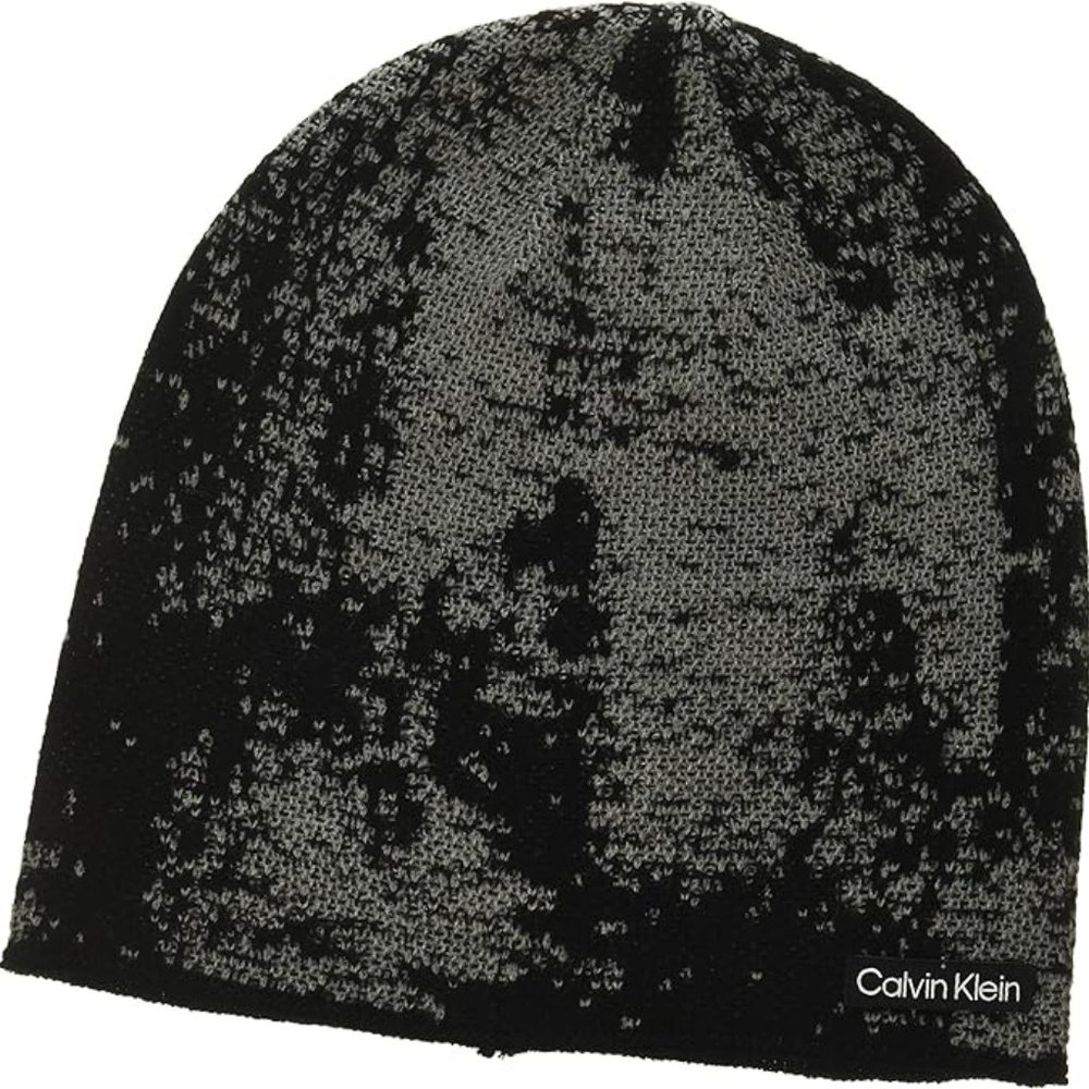 CALVIN KLEIN Men's Brushstroke Beanie